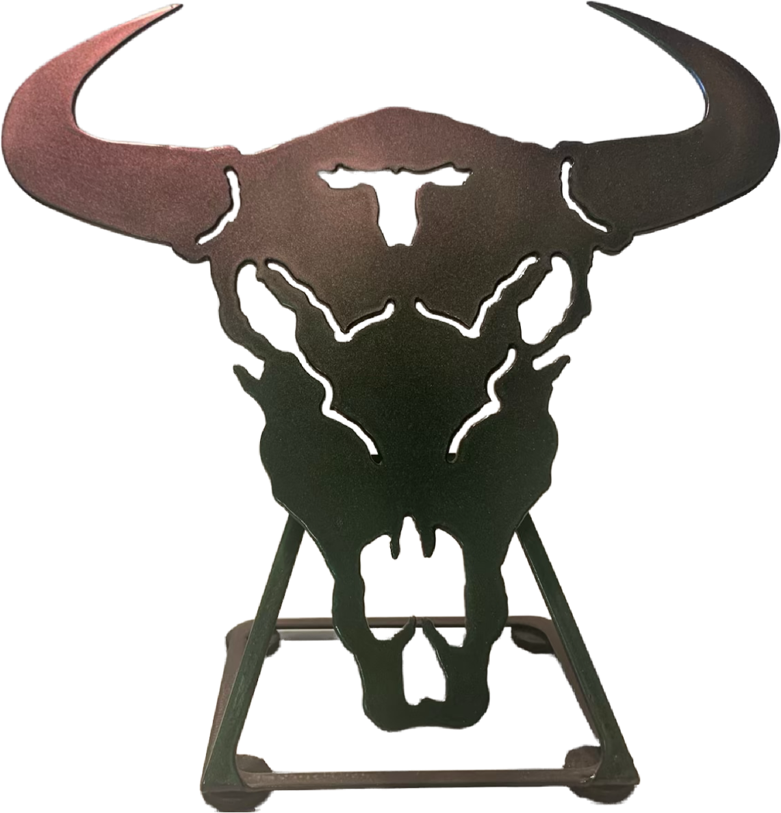 Bull Skull w/ stand